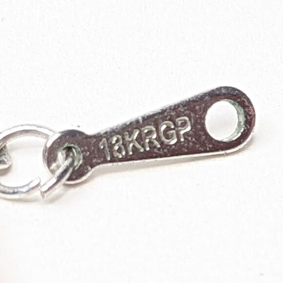 Swarovski Elements Crystal Heart Pendant & Necklace 18KRGP Gold Plated Rhinstone - Picture 8 of 12